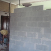 Rifacimento muro ed allaccio stufa