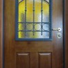Porta finestra a vetro blindato