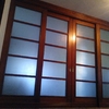 Porta scorrevole divisoria in PVC