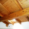 Sabbiatura soffitto in legno