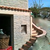 Rivestimento in pietra muro di confine