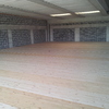Materiale per realizzazione tettoia legno lamellare