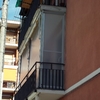 Tenda-veranda a chiusura ermetica per creazione locale lavanderia/deposito