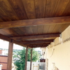 Tettoia vetro/alluminio