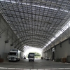 Portico autoportante in metallo