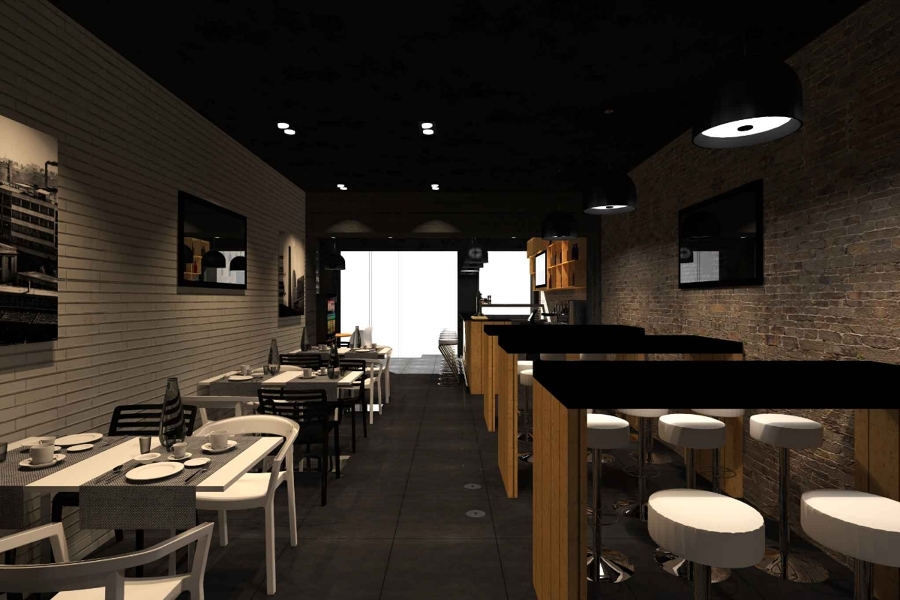 Foto: arredo.interni locale commerciale torino barcellona studioayd ... Arredamento locali commerciali