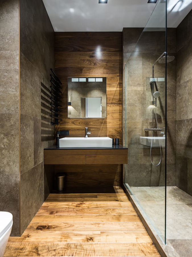 Foto: bagno con parquet di rossella cristofaro #472406 habitissimo Bagno con parquet
