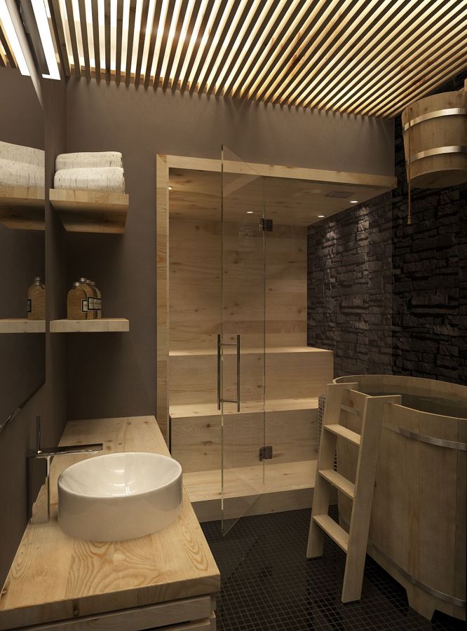 Foto: bagno con sauna di manuela occhetti #346262 habitissimo Bagno con sauna