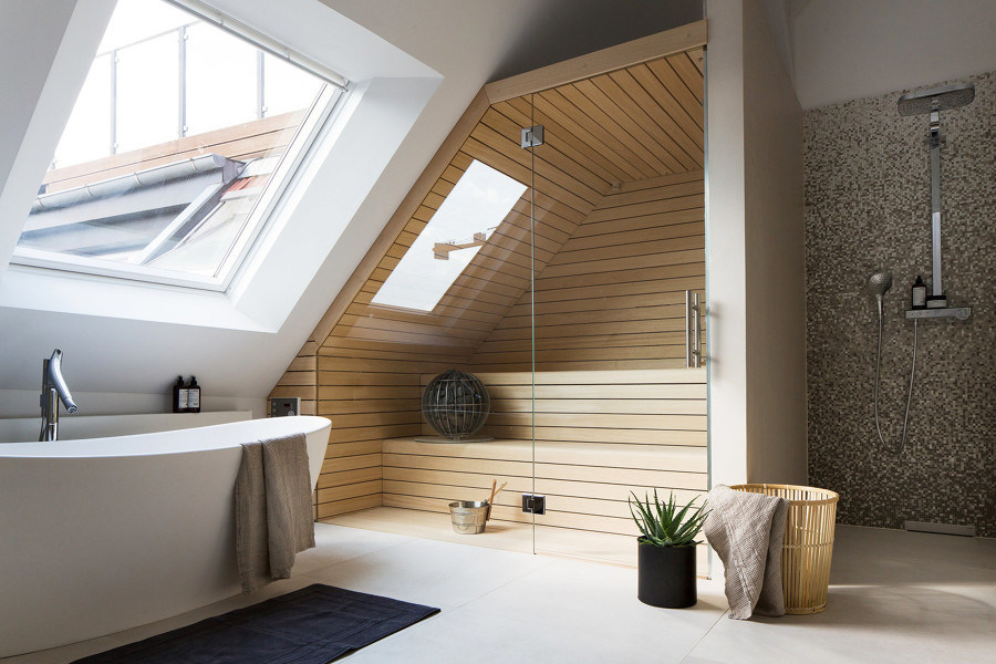 Foto: bagno con sauna di manuela occhetti #471149 habitissimo Bagno con sauna