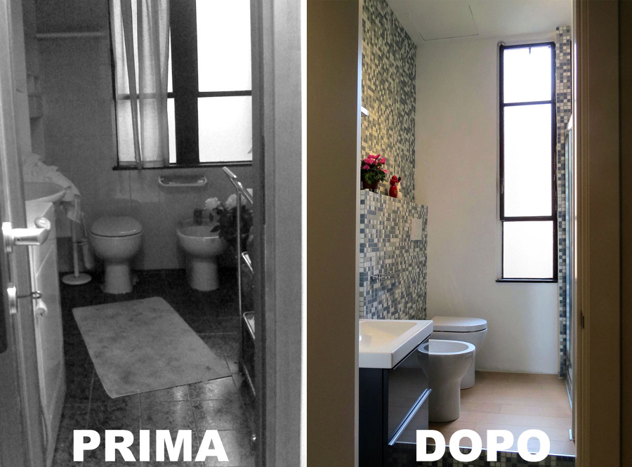 Foto: bagno prima e dopo di enrica leonardis architetto #351154 ... Ristrutturazione prima e dopo