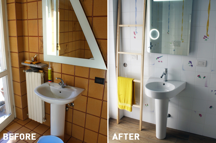 Foto: bagno prima e dopo di rossella cristofaro #360883 habitissimo Ristrutturazione casa prima e dopo