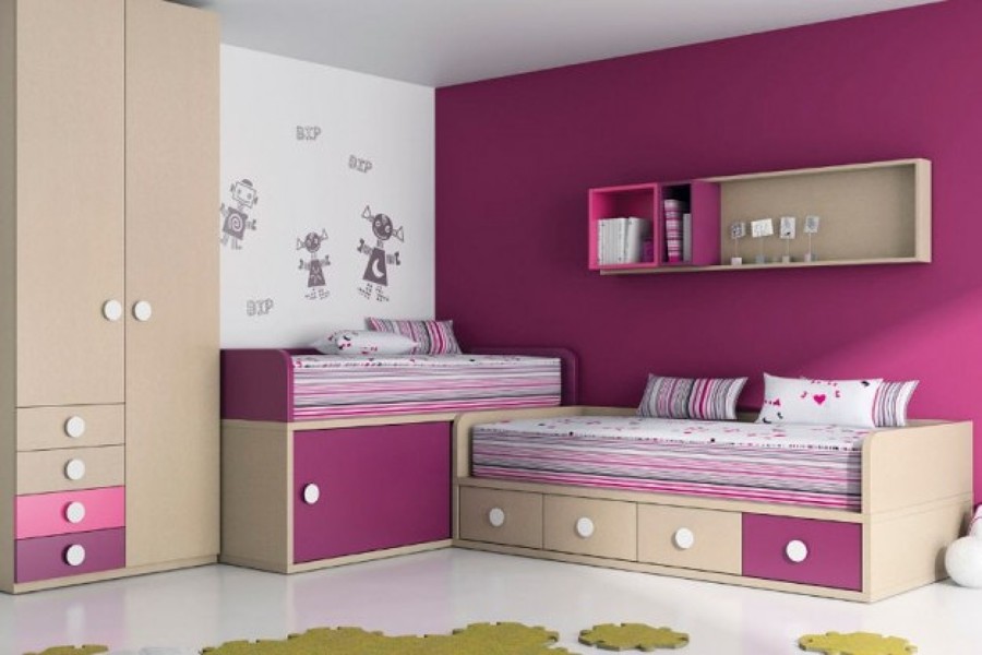Dipingere pareti camera ragazzi. fabulous decorazioni per la ... Pareti colorate per bambini