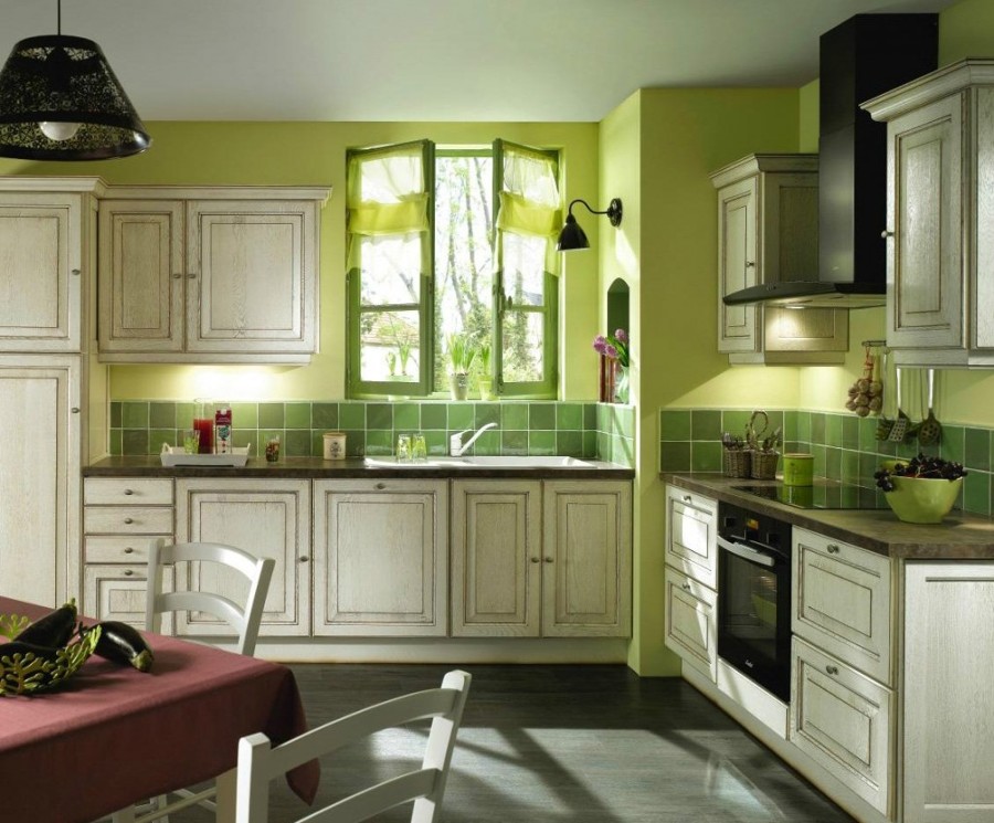 Come Arredare una Cucina Rustica di Colore Verde | Idee Interior ... Come Arredare una Cucina Rustica di Colore Verde | Idee Interior ...