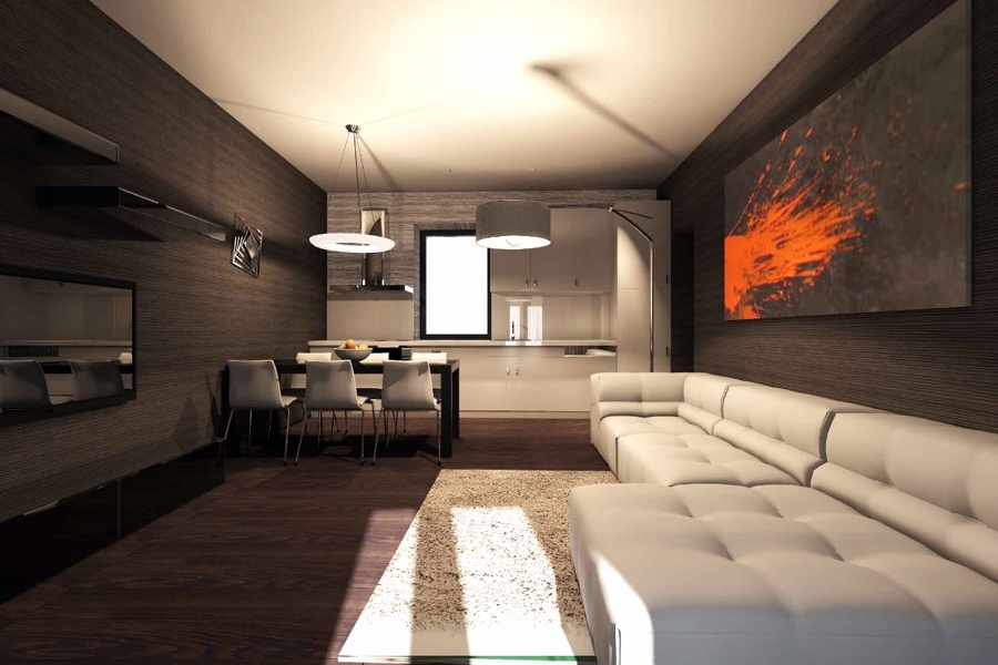 Foto: cucina design studio ayd torino di architetto luca giuseppe ... Progetto cucina e soggiorno insieme