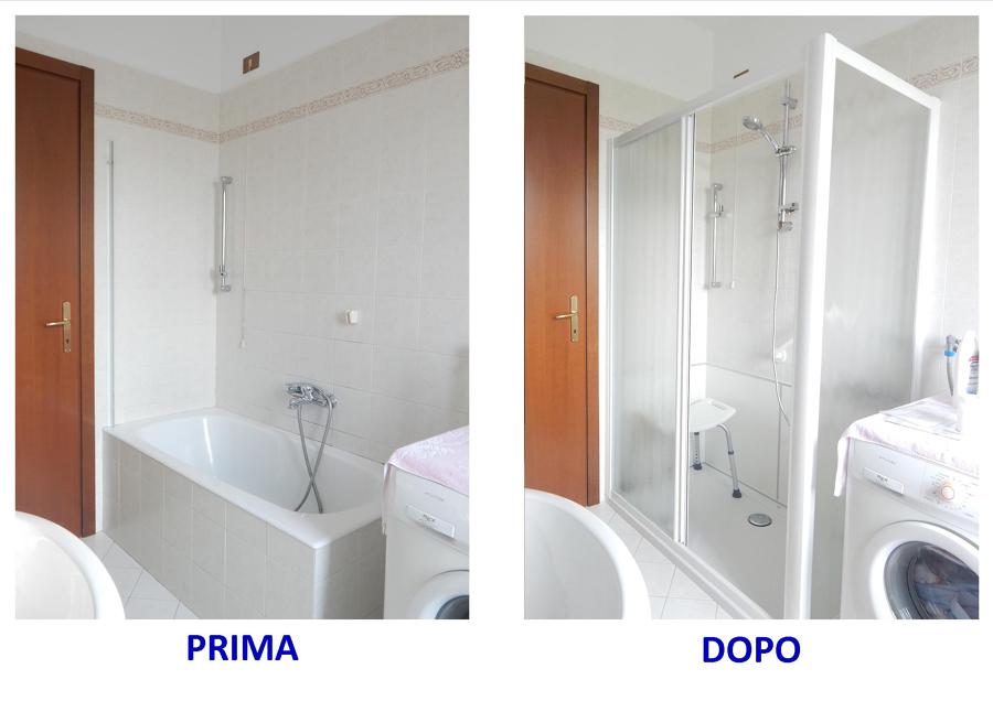 Progetto bagno con vasca e doccia dy52 » regardsdefemmes Trasformare doccia in vasca da bagno