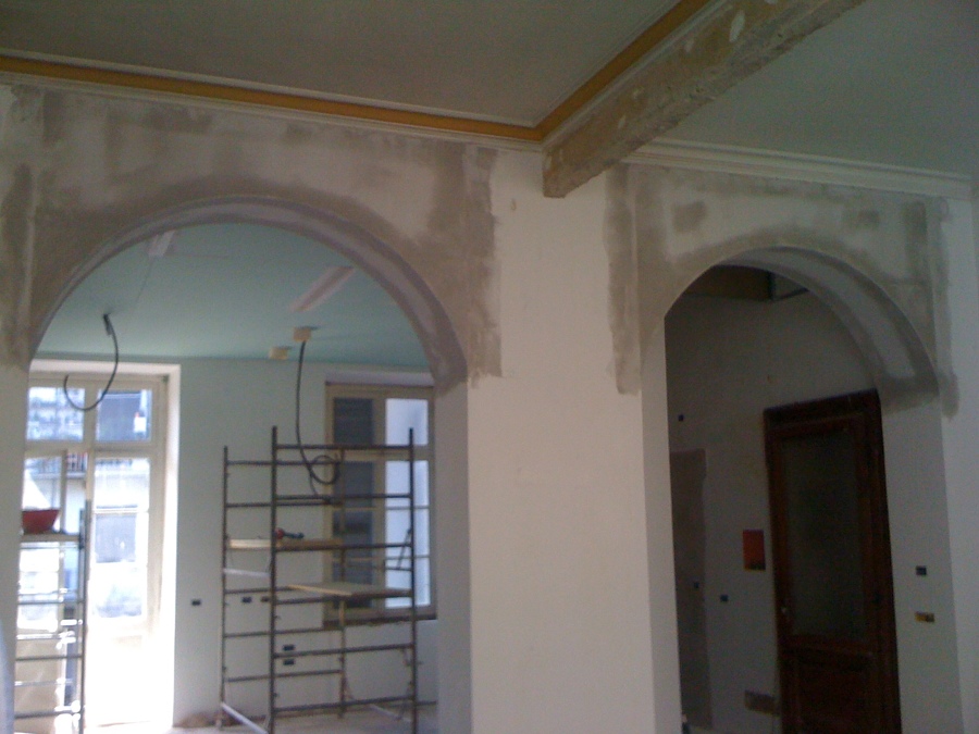 Foto: doppi archi in cartongesso di d&d de nittis design #619985 ... Archi in cartongesso