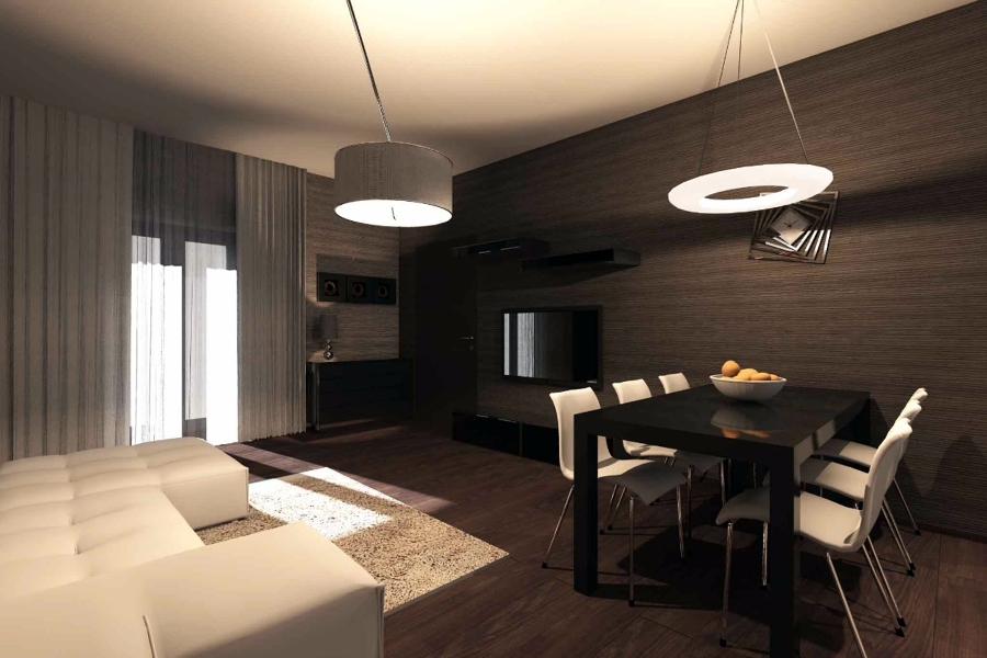 Foto: illuminazione soggiorno studioayd torino di architetto luca ... Lampada soggiorno moderno