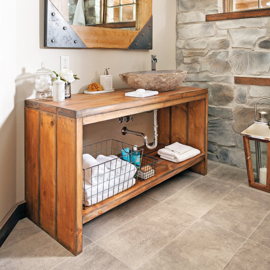 Foto: mobile lavabo bagno fai da te di rossella cristofaro #545019 ... Rifare bagno da soli