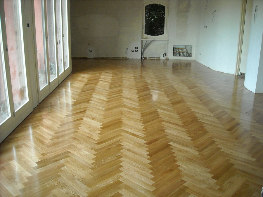Foto: nuovo parquet rovere a spina di pesce di soddu carlo di soddu ... Parquet a spina di pesce