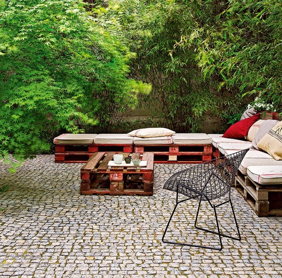 Sei un fan dei pallet? guarda quante cose puoi fare per abbellire ... Pavimento idee Terraza