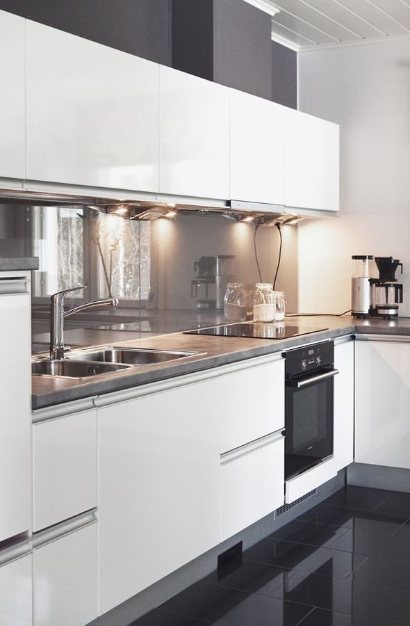 Foto: parete di vetro cucina di francesco esposito #373454 habitissimo Parete vetro cucina