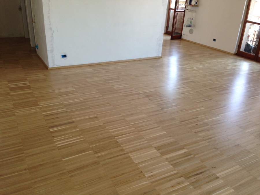 Foto: parquet rovere industriale verniciato acqua opaco di ardigo ... Parquet industriale roma