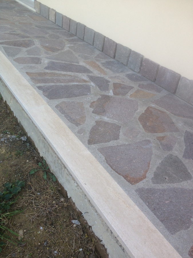 Realizzazione Marciapiede Idee Ristrutturazione Casa