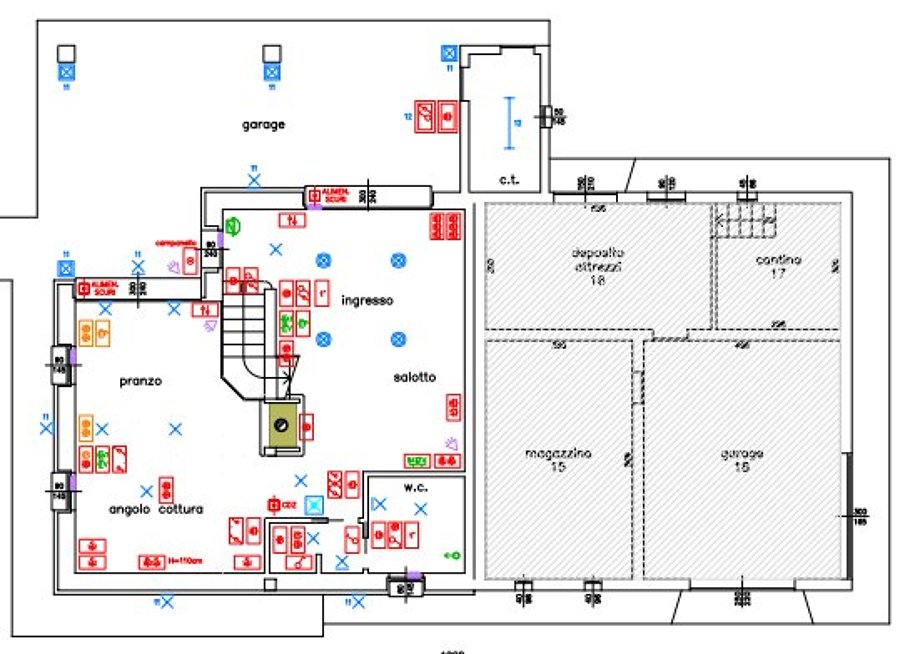 Foto: progetto ampliamento abitazione privata di ksf #103365 ... Schema elettrico abitazione