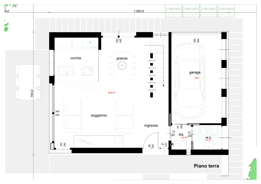 Foto: progetto di casa unifamiliare compatta(140 mq. di sul) a basso ... Architetto progetto casa