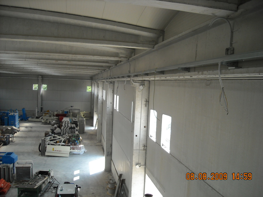 Foto: realizzazione nuovo impianto elettrico capannone industriale ... Impianto elettrico nuovo