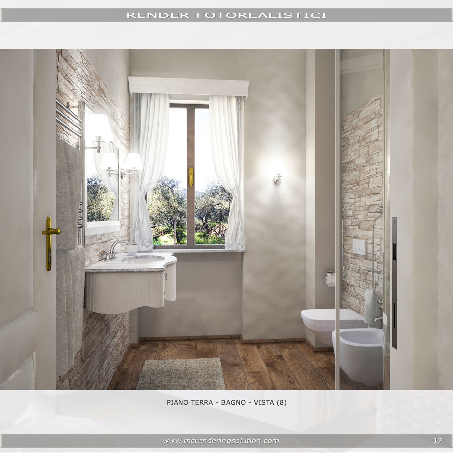 Render Progetto Bagno