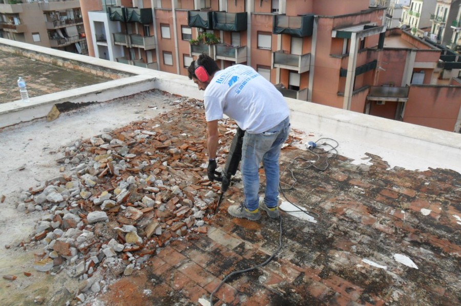 Foto: rifacimento terrazzo condominiale di impresa rinnovacasa ... Rifacimento terrazzo condominiale