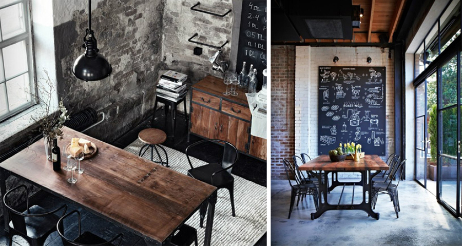 Foto: tavoli in stile industriale di rossella cristofaro #362411 ... Arredamento stile industriale roma