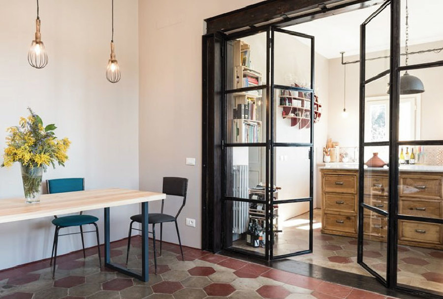 Foto: Vetrata Per Separare Cucina da Salotto di Rossella Cristofaro ... Foto: Vetrata Per Separare Cucina da Salotto di Rossella Cristofaro ...