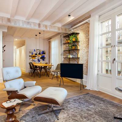 Stile industrial chic con dettagli cool