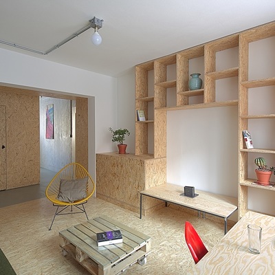 10 applicazioni cool e low cost dei pannelli OSB