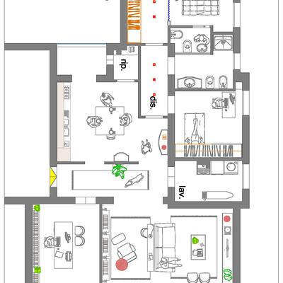 Ristrutturazione ampliamento progetto interiore angri ... Progetti per ristrutturare casa