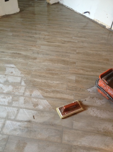 Foto: gress finto legno posa diagonale di simbari salvatore ... Posa pavimento diagonale