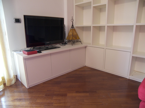 Foto: Mobile Soggiorno Libreria Laccato Bianco di Figli di Consonni ... Foto: Mobile Soggiorno Libreria Laccato Bianco di Figli di Consonni ...