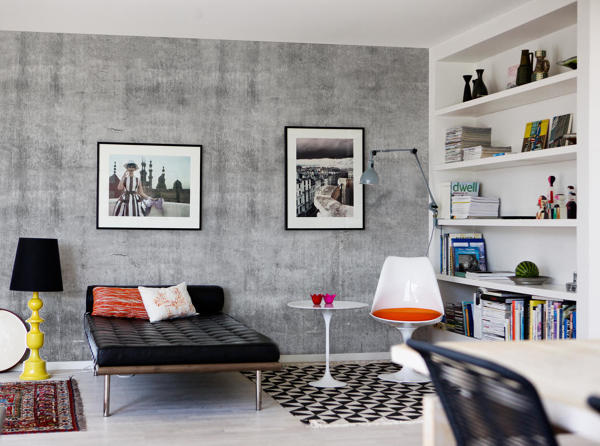 Foto: parete effetto cemento di manuela occhetti #374712 habitissimo Muro effetto cemento
