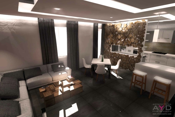 Foto: progettazione interni casa studio ayd torino di architetto ... Progettazione interni torino