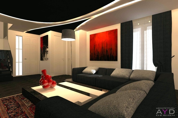 Foto: progetto arredo interni studio ayd torino di architetto luca ... Studio arredamento interni