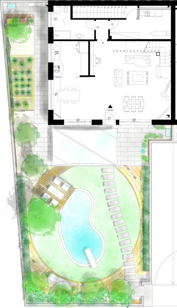 Foto: progetto giardino a bergamo di rizzi giardini #81972 habitissimo Progettazione giardini bergamo
