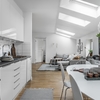Spostamento cucina e creazione nuova zona giorno con sala annessa