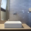 Blocco maniglia lavabo bagno