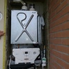 Installazione sportello pvc per caldaia da esterno