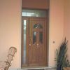 Portoncino d'ingresso ad una battuta in pvc o alluminio coibentato