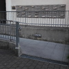 Piastrellatura muretto esterno lungo scivolo disabili ingresso condominio