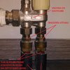 Installazione valvole termostatiche su impianto prefabbricato