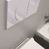 Il wc appena montato